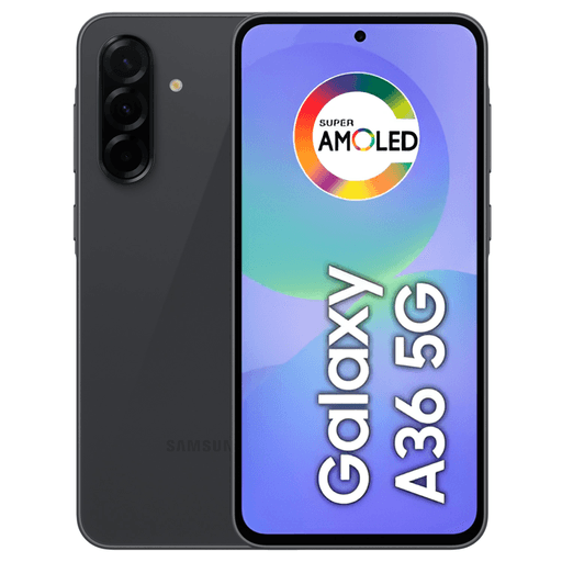 El Samsung Galaxy A36 es ideal para aquellos que buscan un equilibrio perfecto entre diseño elegante y rendimiento potente. Su pantalla Super AMOLED FHD+ de 6,7