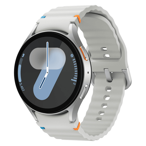 El Samsung Galaxy Watch7 es el compañero ideal para potenciar tu bienestar y estilo de vida activo. Su pantalla super AMOLED de 1,5