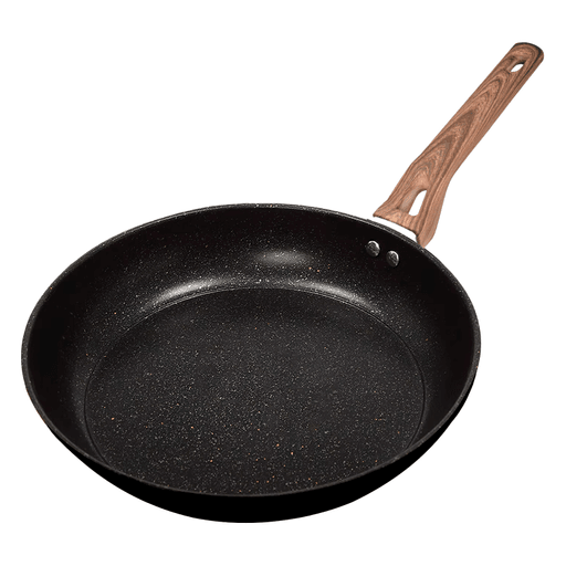 Esta sartén de 26cm con mango ergonómico es el complemento perfecto para tu cocina. Es perfecta para cocinas convencionales y garantiza una distribución rápida y uniforme del calor, lo que te permitirá cocinar tus comidas de manera más eficiente. Su revestimiento antiadherente hace que sea ideal para todo tipo de comidas, desde huevos revueltos hasta churrascos de carne. Además, gracias a su mango resistente al calor te ofrece mayor comodidad y seguridad al manipularla. Y lo mejor de todo es que es apta para lavavajillas, lo que facilita su limpieza y mantenimiento.