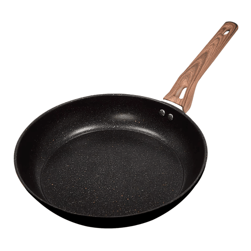 Esta sartén de 24cm con mango ergonómico es el complemento perfecto para tu cocina. Es perfecta para cocinas convencionales y garantiza una distribución rápida y uniforme del calor, lo que te permitirá cocinar tus comidas de manera más eficiente. Su revestimiento antiadherente hace que sea ideal para todo tipo de comidas, desde huevos revueltos hasta churrascos de carne. Además, gracias a su mango resistente al calor te ofrece mayor comodidad y seguridad al manipularla. Y lo mejor de todo es que es apta para lavavajillas, lo que facilita su limpieza y mantenimiento.