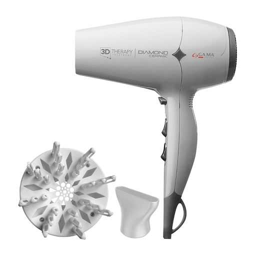Creá un aspecto que irradia brillo y confianza con este secador Gama Ion Diamond, te permitirá rejuvenecer tu cabello mientras lo peinás gracias a su tecnología 3D Therapy. Este tipo de secadores pueden ofrecerte una gran capacidad de secado, es una herramienta liviana, de bajo nivel de ruido e incluye un difusor y dos boquillas para brindarte un uso óptimo.