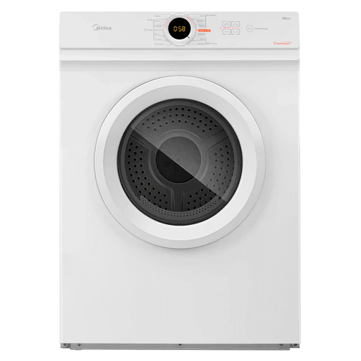 El secarropas Midea es la solución perfecta para quienes buscan eficiencia y versatilidad en el cuidado de su ropa. Con una capacidad de secado de 7 kg y un intuitivo Dial Lunar, ofrece una experiencia de uso moderna y práctica. Equipado con un sistema de calefacción eléctrica, este modelo incluye 15 programas de secado que se adaptan a todo tipo de prendas. Además, incorpora funciones avanzadas como antiarrugas, inicio diferido, control de intensidad, señal de fin de ciclo, inicio/pausa y bloqueo para niños, asegurando un desempeño eficiente y seguro en cada uso.