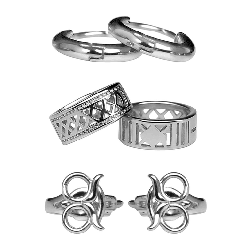 Este set te trae caravanas estilo aros modernas y livianas que hará que tu look destaque en cualquier lugar. Sus 3 diseños hacen que sean perfectas para combinar con cualquier estilo y divinas para llevar a muchas ocasiones, como cumpleaños, fiestas, eventos especiales y más. Su tamaño de 1cm hace que se adapten a cualquier oreja y sean fáciles para elegir según el momento y lugar a asistir.