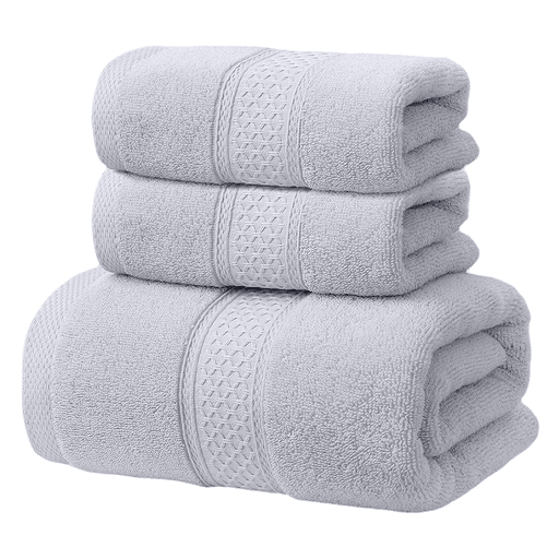 Este Set de 3 Toallas de 100% algodón es la mejor opción para disfrutar de una sensación excepcional de suavidad y comodidad en todo momento. Con una textura suave y absorbente, son ideales para el hogar, viajes, piscinas y gimnasios. Fabricadas con materiales de alta calidad, garantizan durabilidad y resistencia, perfectas para uso diario. Además, son aptas para lavarropas, secadora y se pueden planchar a temperatura media para mantener su aspecto impecable.