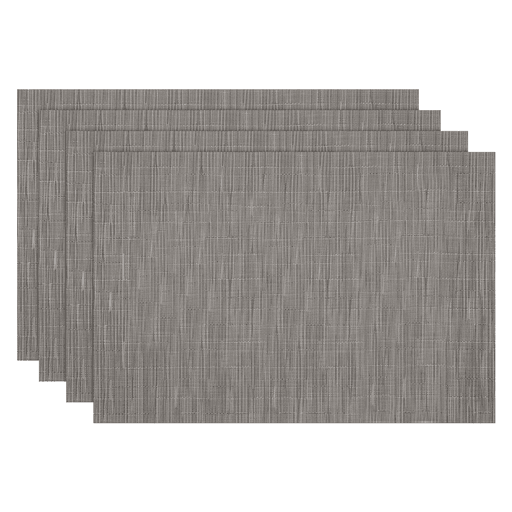 Este set de 4 individuales rectangulares es ideal para dar un toque de elegancia y funcionalidad a tu mesa. Están fabricados con una innovadora mezcla de PVC y poliéster que ofrece gran resistencia, flexibilidad y una larga vida útil. Su diseño de doble cara, con bordes termosellados y un acabado fino, realza cualquier espacio, mientras que la superficie antideslizante y resistente a las manchas facilita su limpieza diaria. Se pueden mantener impecables con solo un paño húmedo o una esponja, y gracias a su formato flexible, se pliegan fácilmente para guardarlos sin ocupar lugar. Además, su resistencia al calor los convierte en una opción práctica, duradera y versátil, perfecta para el uso diario en el hogar.