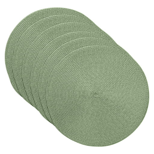 Este set de 6 individuales circulares tejidos, con un diámetro de 37,5cm, es perfecto para darle a tu mesa un estilo nórdico y funcional. Fabricados con 100% poliéster, son resistentes y duraderos, además de reutilizables y resistentes al calor, protegiendo eficazmente tus superficies contra derrames y manchas. Su diseño apilable y fácil de almacenar los hace prácticos para cualquier hogar, mientras que su fácil limpieza asegura un mantenimiento sencillo. Ideales tanto para el uso diario como para ocasiones especiales, estos individuales combinan estética y practicidad en cada detalle.