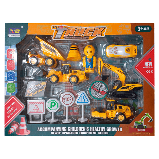 Este Set de Construcción es el juguete perfecto para ayudar a que los niños desarrollen su creatividad y habilidades motoras mientras se divierten. Este set incluye 5 vehículos diferentes, señales de tránsito, un cono y un muñeco, todo fabricado en plástico resistente y seguro para los más pequeños. Es un complemento ideal para el crecimiento saludable de los niños, ya que les permite jugar de forma segura y estimulante. Además, es fácil y rápido de juntar, lo que garantiza horas de diversión sin complicaciones.
