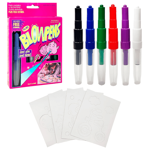 Explorá una nueva forma de colorear con el Set de Resaltadores Aerógrafos, diseñado para ofrecer diversión y creatividad sin límites. Con 6 colores vibrantes y plantillas incluidas, podrás crear efectos únicos soplando suavemente los rotuladores. Seguros y no tóxicos, son ideales para niños a partir de 4 años y cuentan con tintas lavables para una fácil limpieza. Perfectos para usar con plantillas o en trazos libres, estos resaltadores son la herramienta ideal para dar vida a cualquier obra de arte. ¡Soplá, creá y divertite!