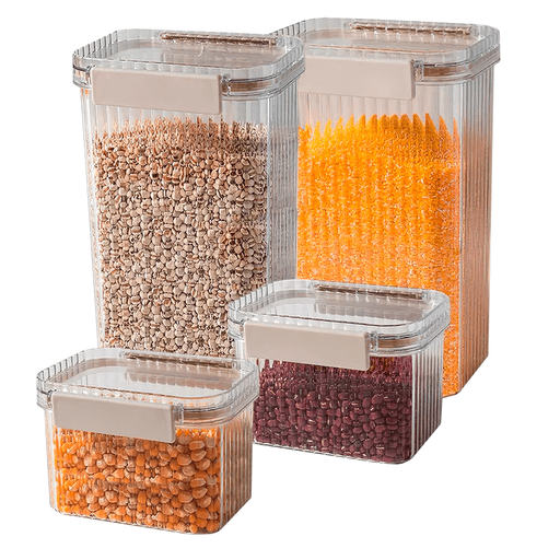 El Pack de Recipientes de 4 unidades con tapas herméticas es la solución perfecta para mantener tus alimentos frescos por más tiempo. Este set incluye 2 tamaños diferentes de recipientes, con gran apertura para un acceso más fácil y un diseño ergonómico que permite un agarre cómodo y fácil de tomar con una mano. Además, los recipientes cuentan con un sellado antifugas, garantizando que tus alimentos se mantengan bien protegidos. Fabricados con material de alta calidad, son reutilizables y duraderos, lo que los convierte en una excelente opción para llevar tus comidas al trabajo o de viaje.