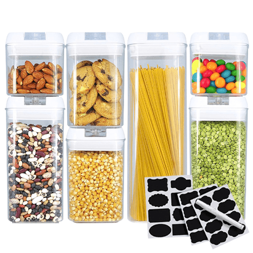 El set de 7 recipientes CROiX apilables con tapa y sello de goma es la solución perfecta para organizar tus alimentos de forma segura y conveniente. Además, no son no tóxicos e inodoros, garantizando la frescura y calidad de tu comida. Su diseño transparente permite identificar fácilmente su contenido, son fáciles de limpiar, resistentes y duraderos. Gracias a que son libres de BPA podrás conservas tranquilamente tus comestibles.