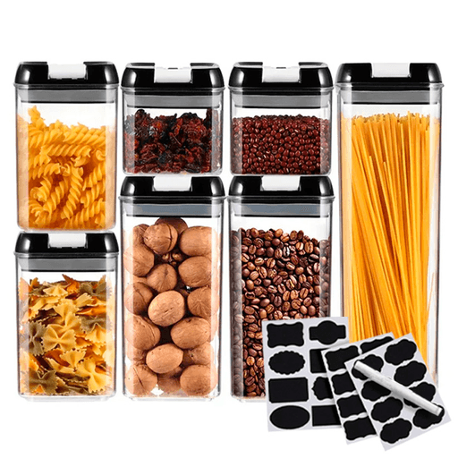 El set de 7 recipientes CROiX apilables con tapa y sello de goma es la solución perfecta para organizar tus alimentos de forma segura y conveniente. Además, no son no tóxicos e inodoros, garantizando la frescura y calidad de tu comida. Su diseño transparente permite identificar fácilmente su contenido, son fáciles de limpiar, resistentes y duraderos. Gracias a que son libres de BPA podrás conservas tranquilamente tus comestibles.