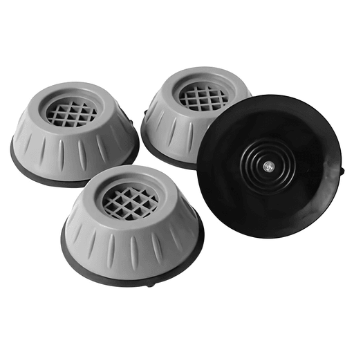 Los Shock Pads proporcionan una solución efectiva para absorber vibraciones y reducir el ruido generado por tus electrodomésticos. Con 4 unidades en cada set, estas bases antichoque están fabricadas con plástico resistente y goma antideslizante de alta calidad, ofreciendo estabilidad y protección. Su instalación es rápida y sencilla, y resultan perfectos para usar en lavarropas, heladeras, muebles y otros electrodomésticos. Además, su diseño con pie de ventosa garantiza un ajuste seguro, protegiendo tus superficies del desgaste y asegurando un ambiente más silencioso y cómodo.