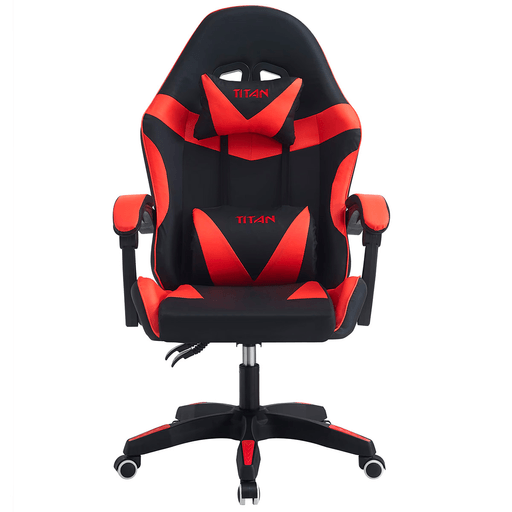 Disfrutá de largas horas de comodidad con esta silla gamer diseñada para brindar ergonomía y soporte completo. Su respaldo se adapta a la curvatura natural de la columna y permite regular la inclinación, ofreciendo la posición ideal tanto para trabajar como para relajarte.
El asiento, con espuma de alta densidad, junto a sus almohadones cervical y lumbar, ayuda a mantener una postura correcta y reducir la tensión en espalda y cuello. Robusta, cómoda y funcional, es la opción perfecta para quienes buscan confort y rendimiento en cada momento.