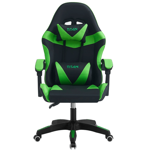 Disfrutá de largas horas de comodidad con esta silla gamer diseñada para brindar ergonomía y soporte completo. Su respaldo se adapta a la curvatura natural de la columna y permite regular la inclinación, ofreciendo la posición ideal tanto para trabajar como para relajarte.
El asiento, con espuma de alta densidad, junto a sus almohadones cervical y lumbar, ayuda a mantener una postura correcta y reducir la tensión en espalda y cuello. Robusta, cómoda y funcional, es la opción perfecta para quienes buscan confort y rendimiento en cada momento.