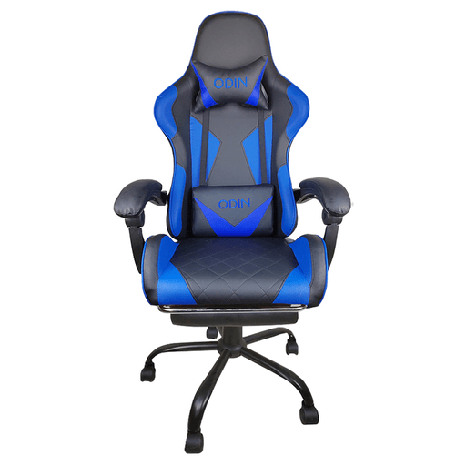 La silla Gamer EMPOLi ODIN EM-G01 con almohadón lumbar, cervical, cabecera y posapiés es perfecta para aquellos que buscan comodidad y estilo mientras disfrutan de sus sesiones de juego. Diseñada con los mejores materiales, esta silla está tapizada con cuero de alta calidad, lo que te brinda durabilidad y resistencia a largo plazo. Cuenta con una elevación de gas clase 3, lo que permite ajustar fácilmente la altura de la silla para adaptarse a diferentes cuerpos y escritorios. Su base cromada de 320mm proporciona una increíble estabilidad, mientras que las ruedas de 50mm facilitan el movimiento suave y sin esfuerzo en cualquier superficie.