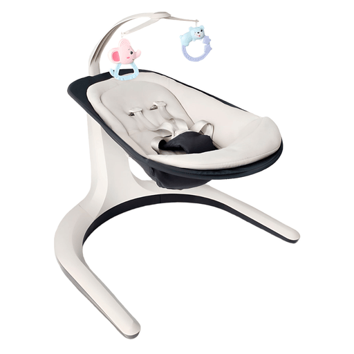 La silla mecedora multifuncional 2 en 1 para bebés es ideal para que puedan ejercitar su función muscular local agarrando juguetes, de modo que gradualmente tenga la capacidad de coordinar las manos y los ojos. Es un producto hecho de material de primera calidad para brindar comodidad y seguridad a tu pequeño, además es portátil y compacto. Gracias a la barra de juguetes colgantes tu bebé tendrá una diversión asegurada durante horas y también cuenta con 19 melodías relajantes para conciliar el sueño o simplemente brindar entretenimiento. La seguridad de esta silla es excelente porque cuenta con un cinturón de seguridad de cinco puntos para una experiencia de balanceo segura.