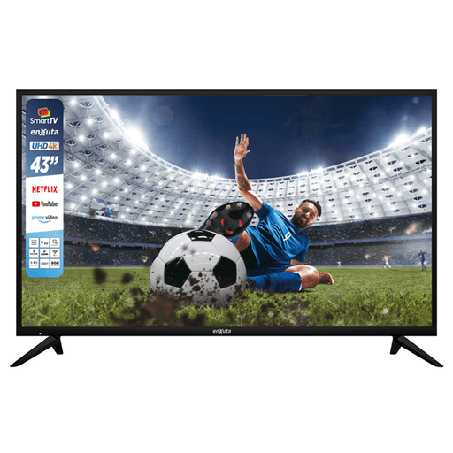 Disfrutá de tus películas, series y contenidos favoritos con esta Smart TV Enxuta de 43