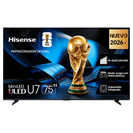 Disfrutá de una experiencia de entretenimiento premium con la Smart TV Hisense 75
