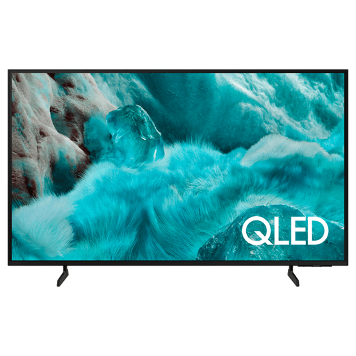 El Smart TV Samsung QLED de 50” ofrece una experiencia de entretenimiento superior con resolución 4K UHD (3840 x 2160) y una tasa de refresco de 60Hz que garantiza imágenes nítidas y fluidas. Equipado con el procesador Q4 AI, optimiza cada detalle mediante escalado con inteligencia artificial, mientras que su sistema operativo Tizen brinda una navegación rápida e intuitiva. En cuanto al sonido, incorpora tecnologías como OTS Lite, que genera un audio envolvente siguiendo el movimiento en pantalla y Adaptive Sound, que ajusta automáticamente el audio según el contenido, logrando una experiencia inmersiva en imagen y sonido.