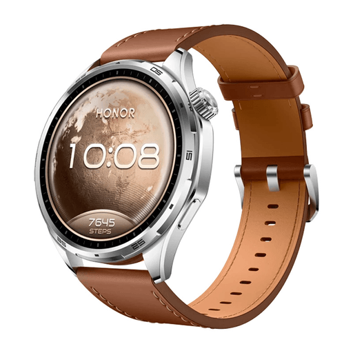 Mantené el control de tu salud y actividad con el Honor Watch 6. Cuenta con una pantalla AMOLED de 1,46