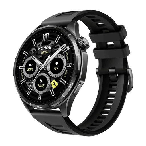 Mantené el control de tu salud y actividad con el Honor Watch 6. Cuenta con una pantalla AMOLED de 1,46