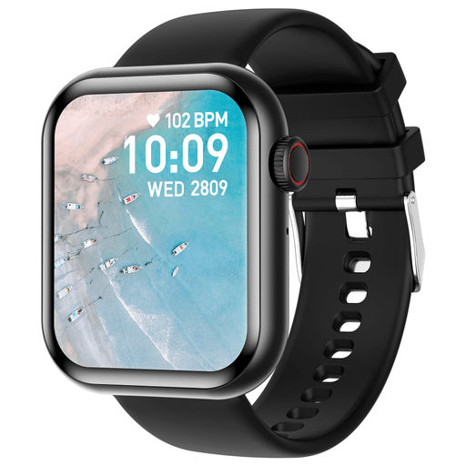 Este Smartwatch Kolke combina tecnología, estilo y funcionalidad en un diseño moderno y resistente. Cuenta con una amplia pantalla táctil TFT IPS de 1,91” (320 x 385) que ofrece excelente visibilidad y respuesta. Incorpora conectividad Bluetooth 5.0 para una sincronización rápida con tu dispositivo, y su batería recargable de 230mAh se carga rápidamente mediante un cable magnético. Ideal para quienes llevan una vida activa, incluye registro de ejercicio, modo multideporte accesible desde el lateral del reloj y es resistente al agua con certificación IP68, lo que lo convierte en un compañero confiable tanto para el día a día como para tus entrenamientos.