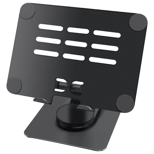 El Soporte Multiuso de acero al carbono es un accesorio imprescindible para colocar tus dispositivos tecnológicos a una altura perfecta. Compatible con teléfonos, tabletas, portátiles ligeros y monitores portátiles de 4 a 12
