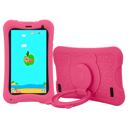 Esta tablet para niños Goldtech con 3GB de RAM y 32GB de almacenamiento es perfecta para que los más pequeños se diviertan y aprendan de manera segura. Con una pantalla IPS de 7