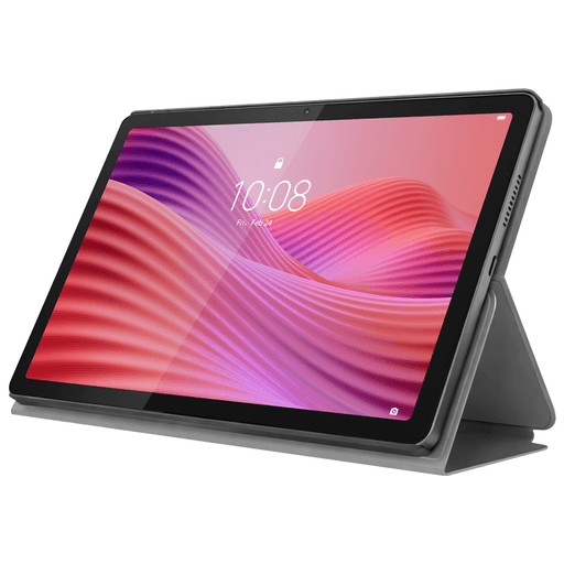 Disfrutá de un rendimiento ágil y una experiencia multimedia envolvente con esta Tablet Lenovo equipada con Android 14, ideal para estudiar, trabajar o entretenerte donde quieras. Incorpora un potente procesador MediaTek Helio G85 junto a gráficos Arm Mali-G52 MC2, ofreciendo un desempeño fluido en aplicaciones, navegación y contenido en streaming. Cuenta con 4GB de RAM LPDDR4X y 128GB de almacenamiento eMMC 5.1, brindando espacio y velocidad para tus archivos, apps y juegos favoritos. Su pantalla de 10.1” TFT LCD con resolución 1920x1200 ofrece imágenes nítidas y colores vibrantes, perfectos para películas, videollamadas y lectura. Además, incorpora doble parlante con tecnología Dolby Atmos®, logrando un sonido claro y envolvente.