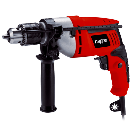 Trabajá con tranquilidad con este excelente taladro de impacto Nappo. Sus 600W de potencia y velocidad de 3000RPM te permitirán realizar tus proyectos con una gran eficiencia y seguridad. Cuenta con un diseño ergonómico y un mango auxiliar con posición ajustable e incluye un medidor de profundidad de perforaciones. Admite mechas con diámetro de hasta 13mm.
