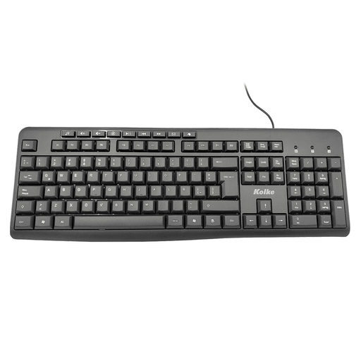 El Teclado Kolke de 105 teclas ofrece una experiencia cómoda y eficiente para el uso diario. Su diseño en español con teclado numérico integrado lo hace ideal para trabajar, estudiar o realizar tareas administrativas con mayor rapidez. Incluye teclas multimedia que simplifican el control de funciones básicas y una conexión USB Plug and Play que permite usarlo de inmediato. Un teclado completo, práctico y confiable para acompañar tu computadora todos los días.
