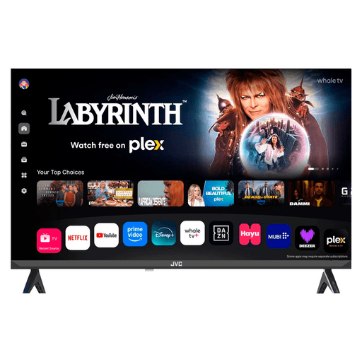 Viví una experiencia de entretenimiento envolvente con la Smart TV JVC de 32