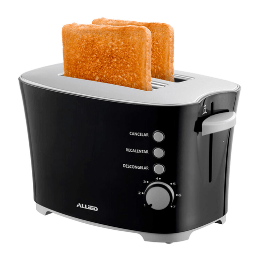 Disfrutá tus desayunos y meriendas con el toque perfecto gracias a esta tostadora ALLIED con 850W de potencia, ideal para obtener resultados rápidos y uniformes. Su diseño compacto permite tostar hasta 2 rebanadas a la vez y elegir entre 7 niveles de tostado, adaptándose a todos los gustos. Además, cuenta con funciones prácticas como botón de cancelar, apagado automático, recalentar y descongelar, brindándote mayor control y comodidad. Su bandeja recoge migas facilita la limpieza y ayuda a que tu tiempo esté más enfocado en disfrutar los pequeños momentos.