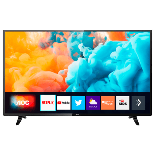 Disfrutá de tus series, películas, videos favoritos con este Smart TV LED AOC de 32