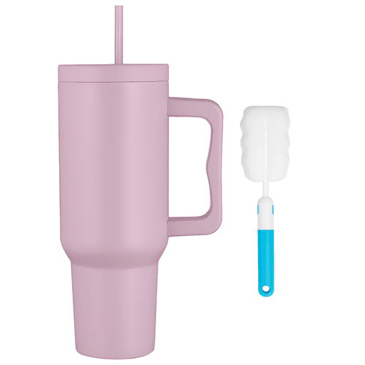 Llevá tus bebidas favoritas a donde vayas con este vaso térmico de 1200ml. Su diseño moderno cuenta con un asa ergonómica y tapa con sorbito, ideal para el día a día, entrenamientos o viajes. Fabricado en acero inoxidable 304, es libre de BPA, fácil de lavar, apto para lavavajillas y viene con una esponja de limpieza incluida. Práctico, resistente y listo para acompañarte en cualquier ocasión.
