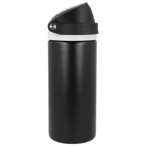 Este vaso térmico de acero inoxidable combina practicidad, resistencia y un excelente rendimiento térmico para el uso diario. Su estructura de doble pared mantiene las bebidas frías o calientes por hasta 6 horas, mientras que su fabricación en acero inoxidable 316 libre de BPA garantiza una hidratación segura y sin olores. Incorpora una tapa 2 en 1 con sorbito abatible y apertura con botón, permitiendo beber cómodamente según tu preferencia. Además, su diseño 100% hermético, asa de transporte plegable y base con almohadilla de silicona antideslizante lo convierten en el compañero ideal para llevar al trabajo, la escuela, el gimnasio o cualquier aventura al aire libre.