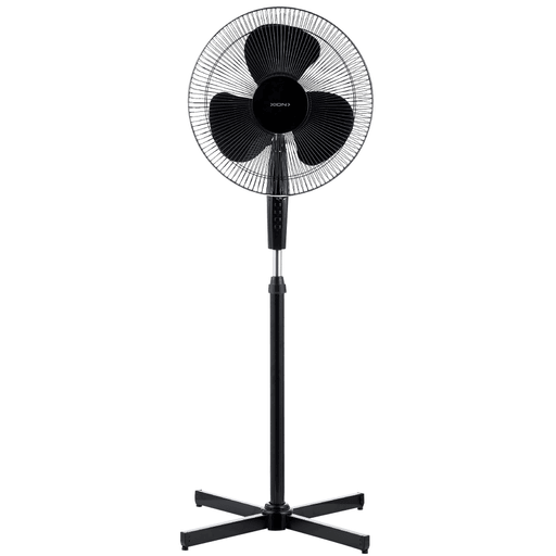 Lográ un ambiente agradable en cualquier espacio de tu hogar con este ventilador Xion. Cuenta con 3 velocidades y dos modos: oscilante y fijo. Su base con diseño en cruz le brinda una gran solidez, mientras que su altura ajustable te permitirá posicionarlo de la forma más conveniente.