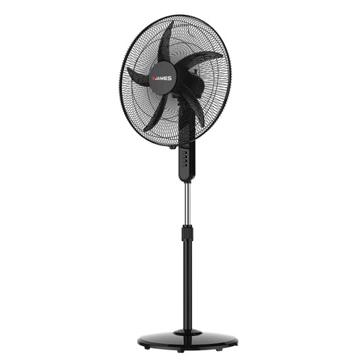 El ventilador de pie James es la opción ideal para mantener tu hogar fresco y confortable en los días de mayor calor. Con 70W de potencia y 3 velocidades ajustables, te permite regular el caudal de aire según tus necesidades. Su función oscilante garantiza una distribución uniforme del aire en toda la habitación, brindando una sensación de frescura constante. Fabricado con materiales resistentes y de alta calidad, ofrece durabilidad y un funcionamiento confiable.