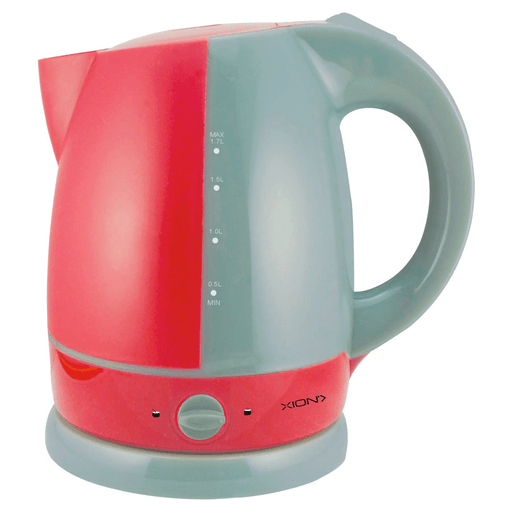 Esta jarra eléctrica Xion de 1.7L es el complemento perfecto para tu cocina. Su resistencia plana de acero inoxidable garantiza un hervido rápido y eficiente para preparar tus bebidas calientes favoritas. Además, cuenta con filtro, indicador de nivel de agua y base con giro 360º para mayor comodidad.
