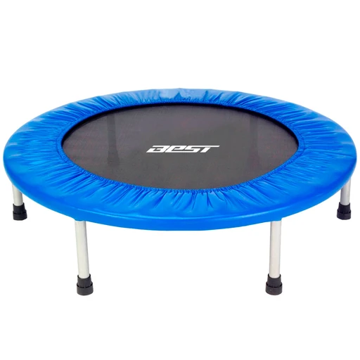 Trampolín Fitness Relaxdays De 91 O 96 Cm – Cama Elástica Antideslizante Para Entrenar En Casa, Quema Hasta 750 Kcal/hora, Soporta 100 Kg