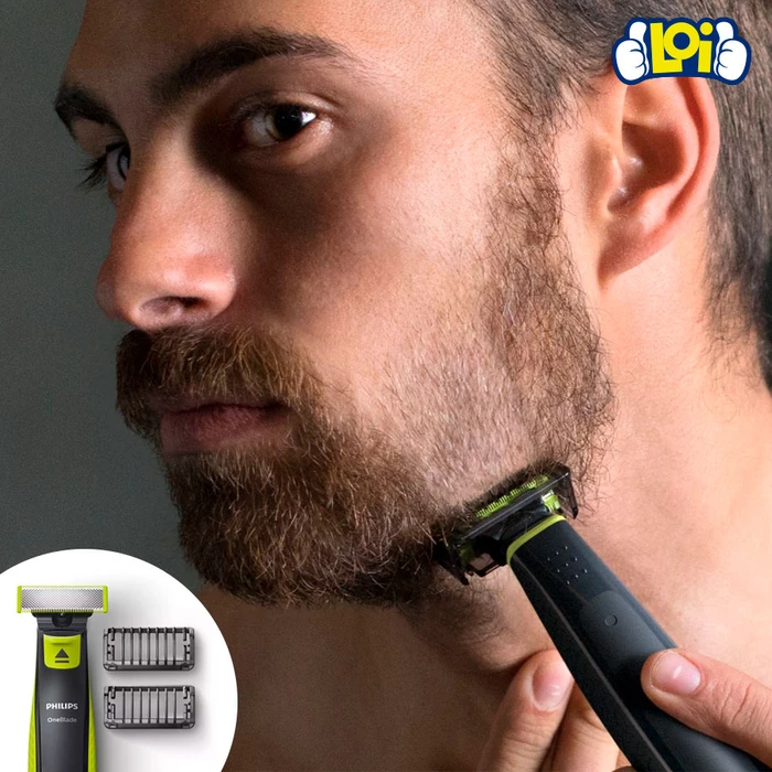 Afeitadora Inalámbrica PHILIPS OneBlade QP2521 Afeita Recorta y