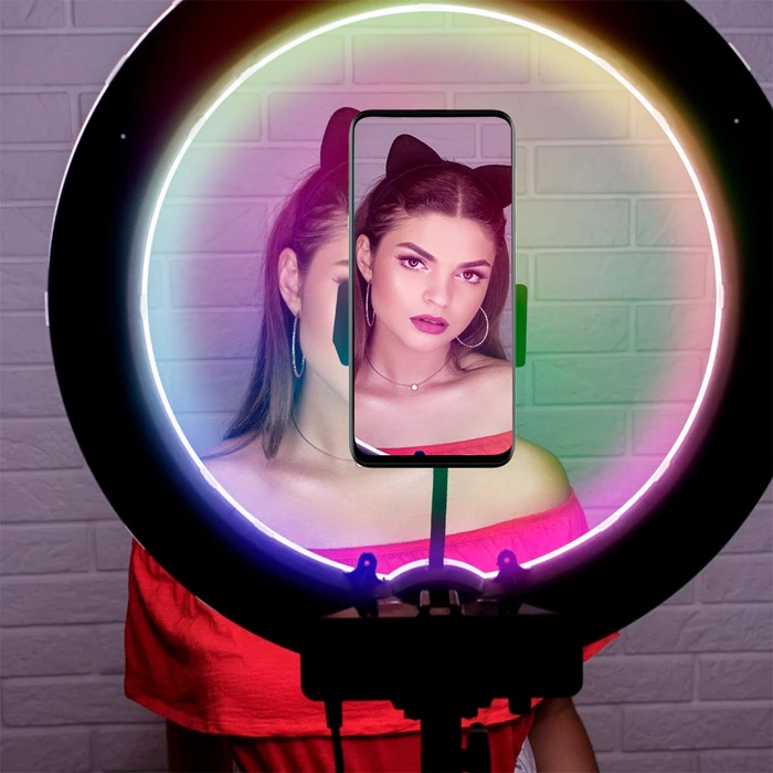 Aro Led Luces Led Con Tripode Selfie Aro De Luz Led Sin Tripode