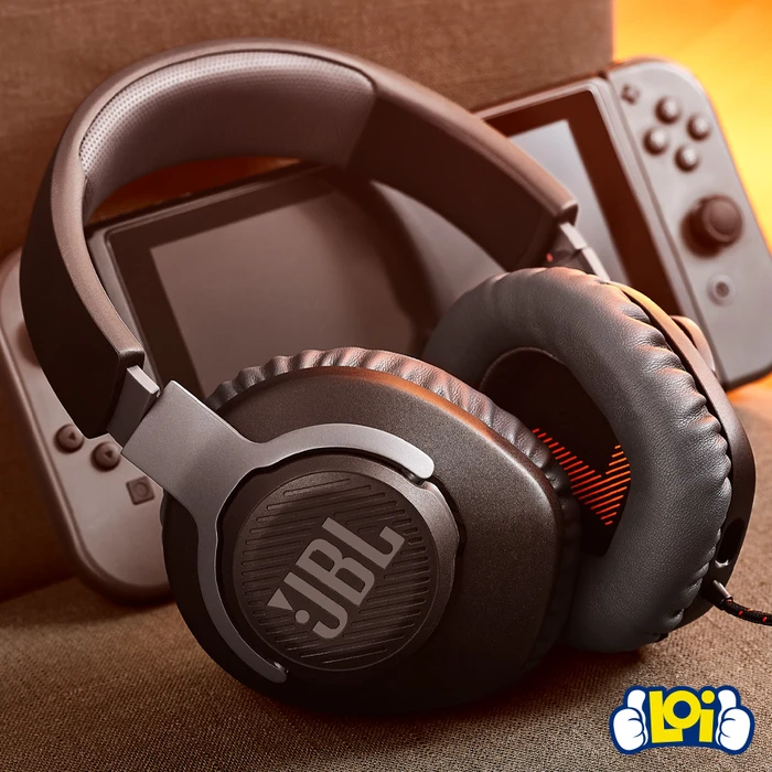 Auriculares Gamer JBL Quantum 100 con Micrófono Extraíble para PC