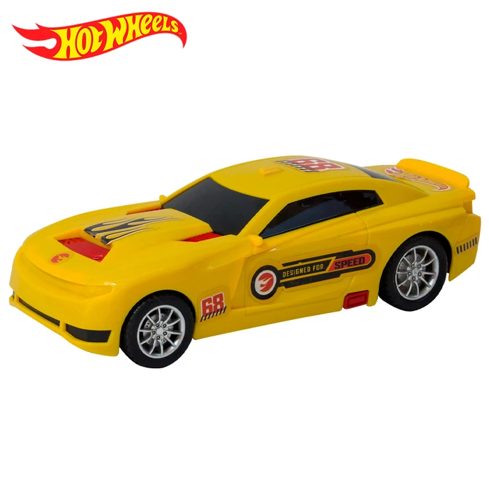 Auto a Fricción 22cm HOT WHEELS Speedy Machine Amarillo, oferta