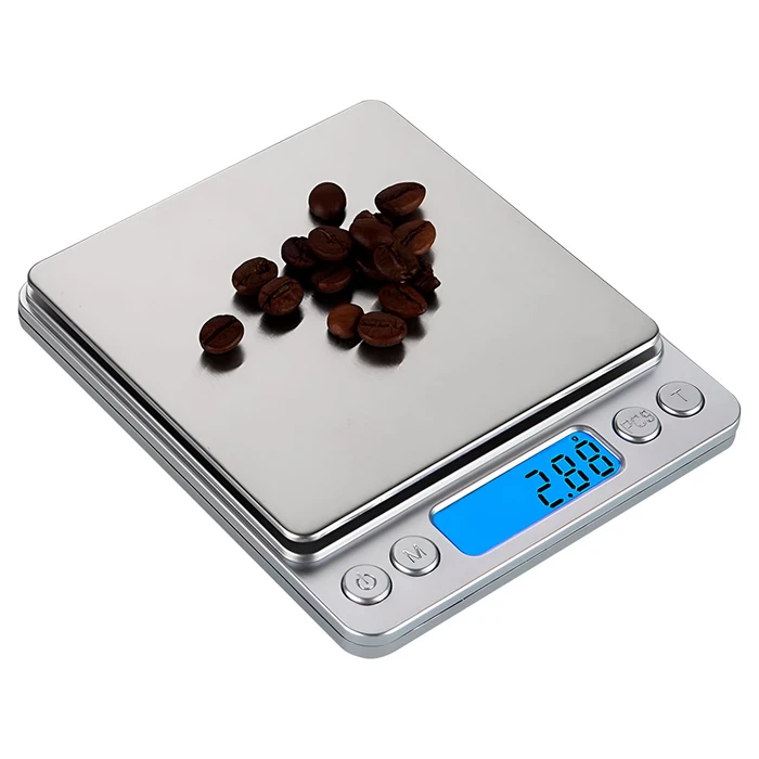 Balanza Digital de Cocina de Alta Precisión, de Acero Inox con