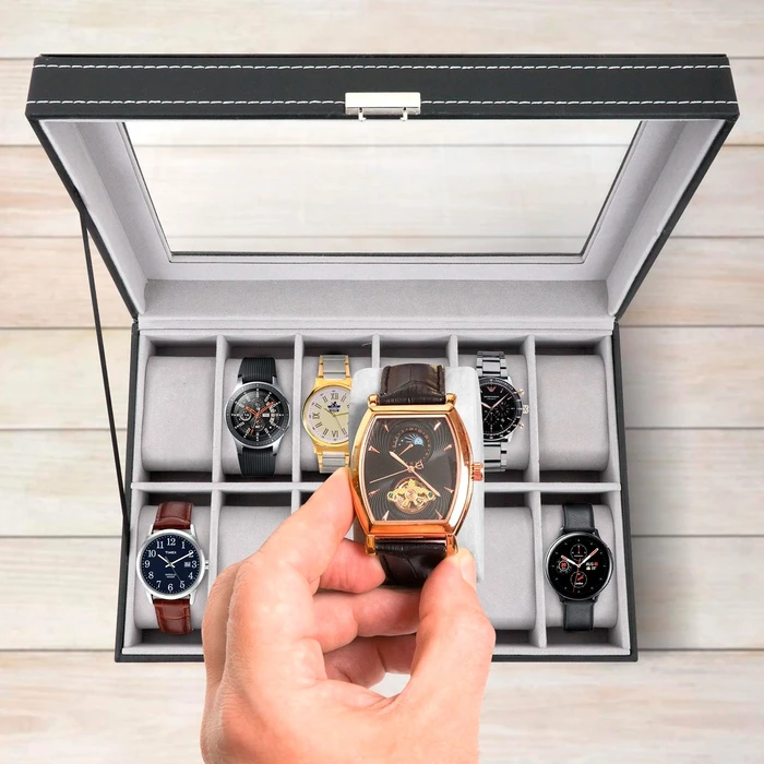 Relojero Joyero Para Guardar Relojes Caja Expositor De Relojes