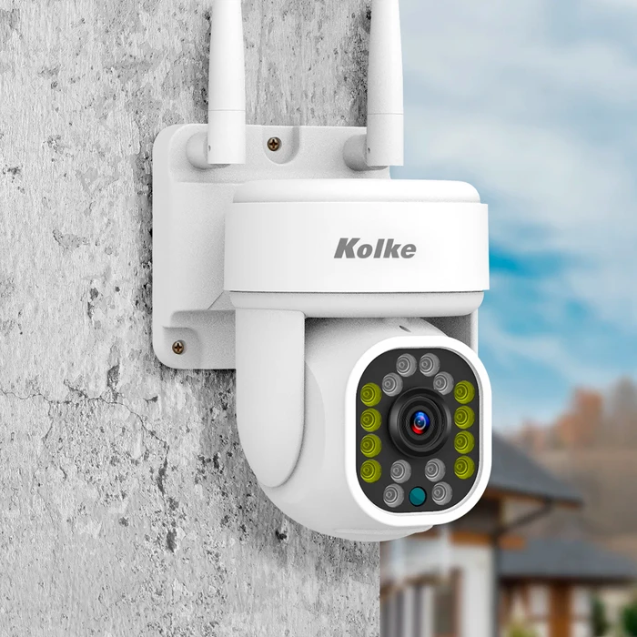 Cámara de Seguridad KOLKE Motorizada PTZ Inalámbrica WIFI