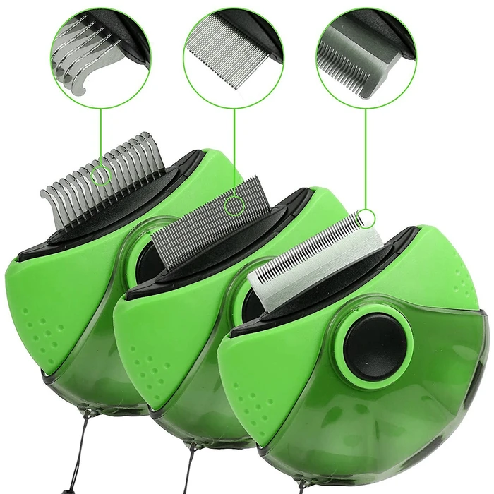 Peine De Pulgas Para El Cuidado De Mascotas, Cepillo De Pelo