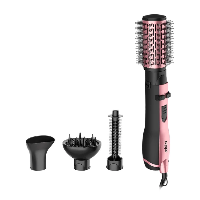 Cepillo Secador de Pelo NAPPO Giratorio, de 1200W con Accesorios