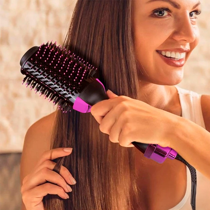 Mejor Cepillo Blower Secador De Pelo Con Cepillo Giratorio HOT